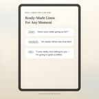The Introvert’s Small Talk Cheat Sheet – PDF Guide
